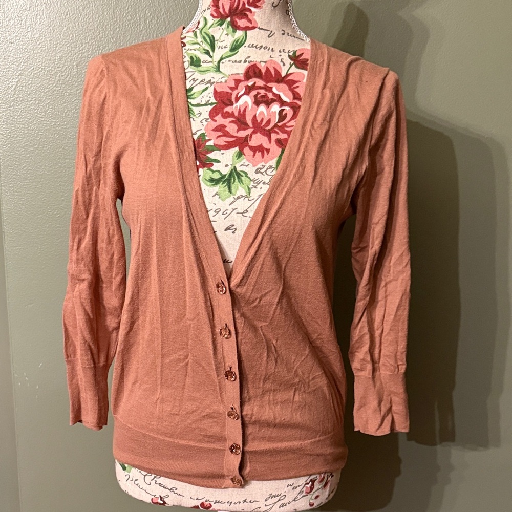 J. Crew Terracotta Knit Sweater